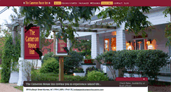 Desktop Screenshot of cameronhouseinn.com